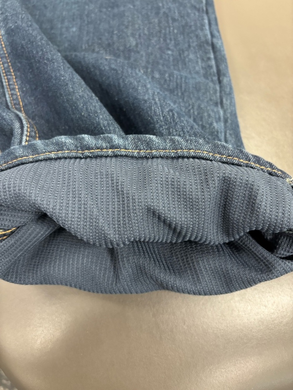 EUC Smith’s Work Wear Lined Denim Carpenter Jeans Size 36 x 32 - Picture 4 of 10